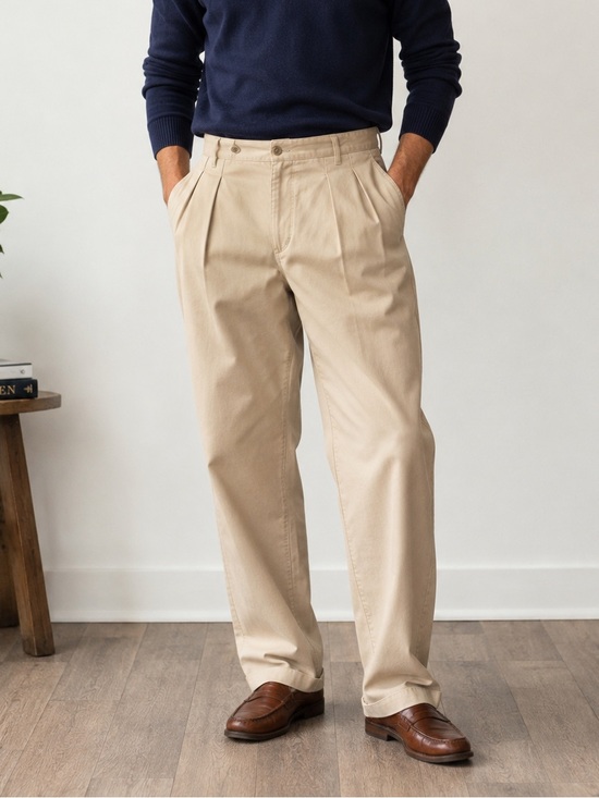 Polo Ralph Lauren Other - Polo Ralph Lauren Chino Andrew Pant Pleated Beige Khaki Men’s Approx. 40x29
